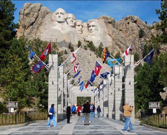 Гора Рашмор на wikipoints.ru