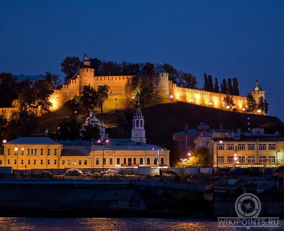 Нижегородский кремль на wikipoints.ru