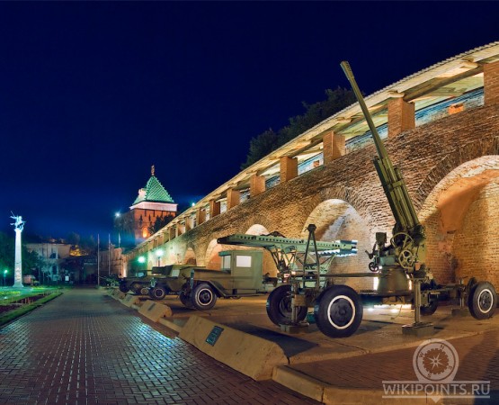 Нижегородский кремль на wikipoints.ru