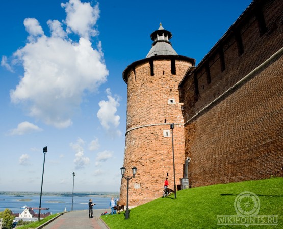 Нижегородский кремль на wikipoints.ru