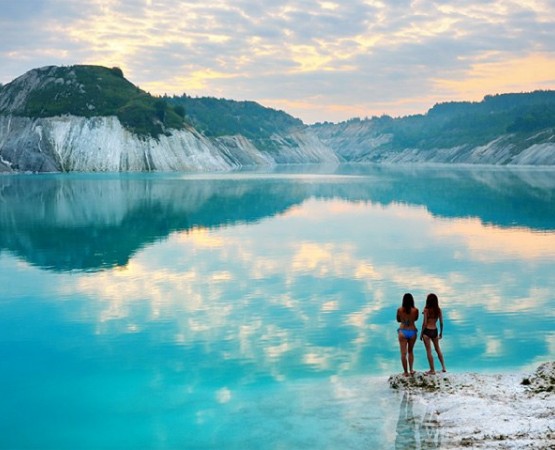 Меловые карьеры на wikipoints.ru