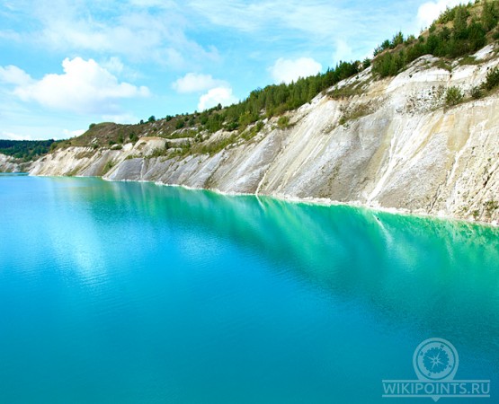 Меловые карьеры на wikipoints.ru