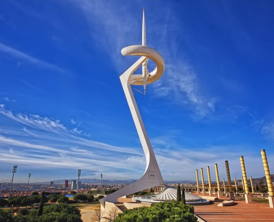 Телекоммуникационная башня Монжуик на wikipoints.ru