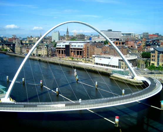 Гейстхедский Мост Тысячелетия на wikipoints.ru