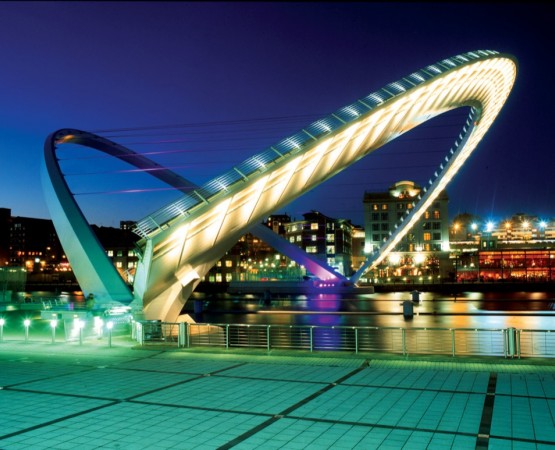 Гейстхедский Мост Тысячелетия на wikipoints.ru