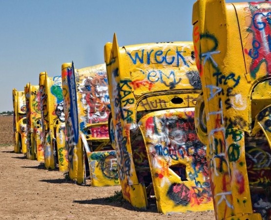 Ранчо Кадиллаков на wikipoints.ru