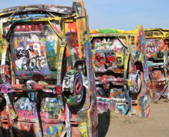 Ранчо Кадиллаков на wikipoints.ru