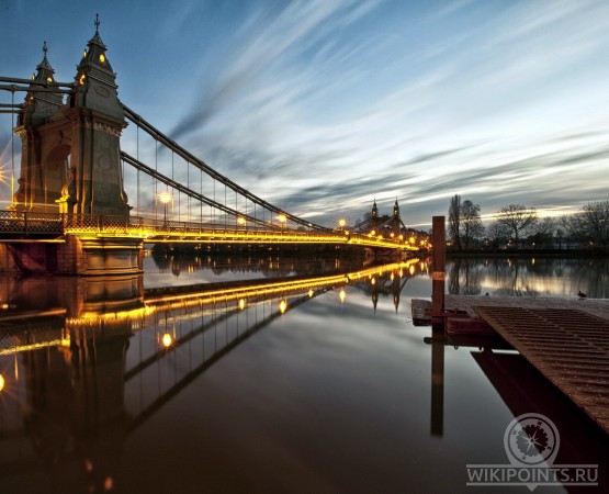Хаммерсмитский мост на wikipoints.ru