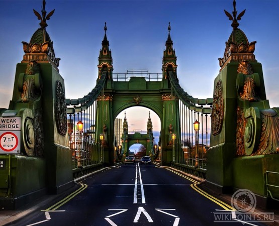 Хаммерсмитский мост на wikipoints.ru