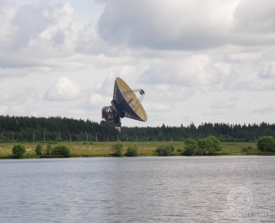 Радиотелескоп на wikipoints.ru