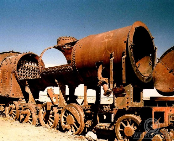 Кладбище паровозов на wikipoints.ru