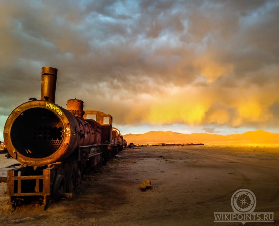 Кладбище паровозов на wikipoints.ru