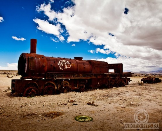 Кладбище паровозов на wikipoints.ru