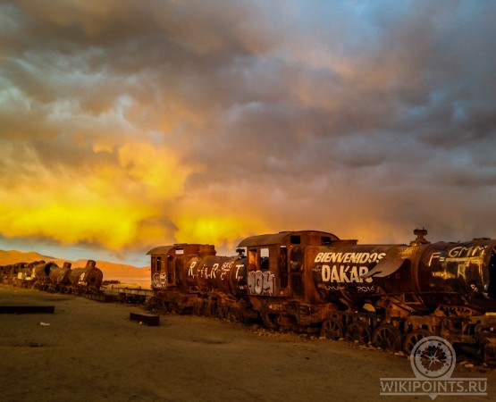 Кладбище паровозов на wikipoints.ru