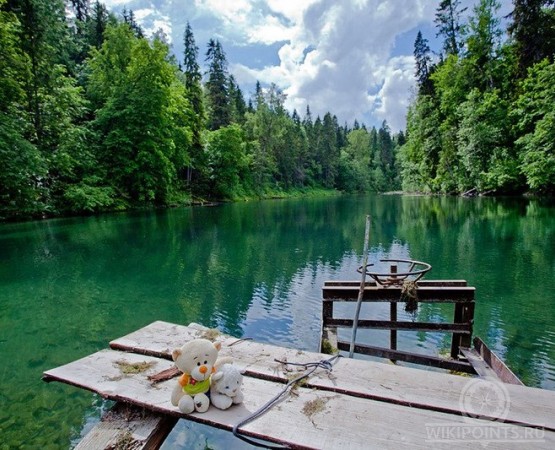 Радоновые озёра на wikipoints.ru