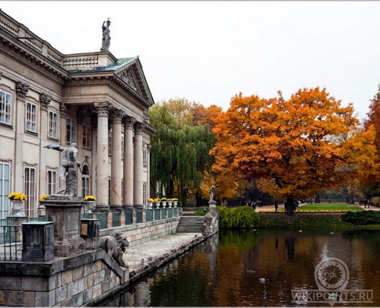 Лазенковский дворец на wikipoints.ru