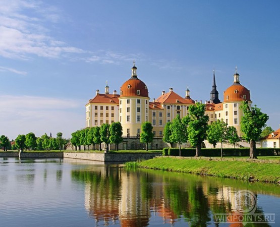 Замок Морицбург на wikipoints.ru