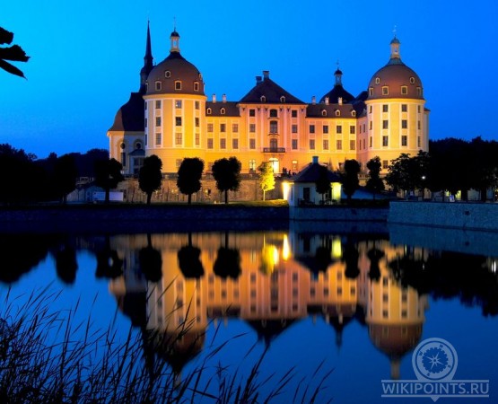 Замок Морицбург на wikipoints.ru