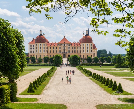 Замок Морицбург на wikipoints.ru