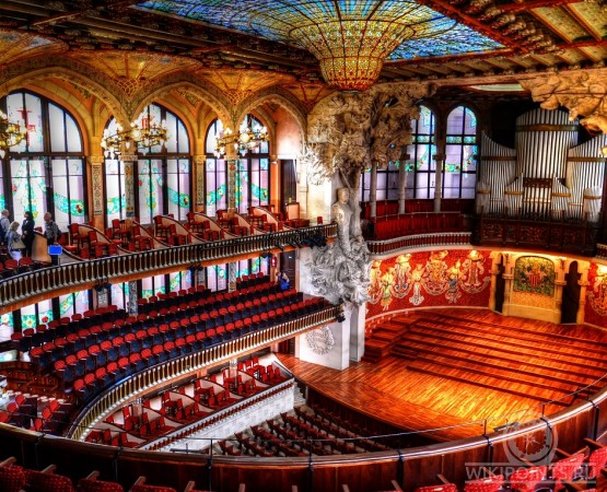 Дворец каталонской музыки на wikipoints.ru