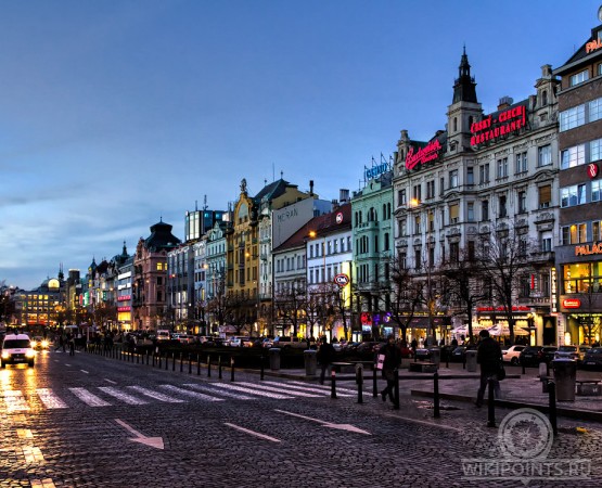 Вацлавская площадь на wikipoints.ru