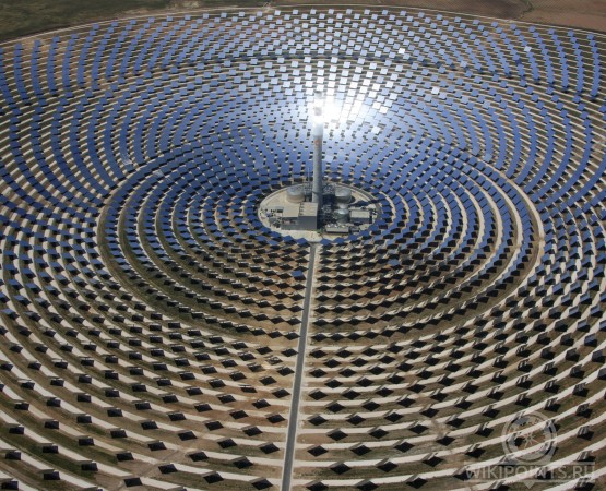 Солнечная электростанция Gemasolar на wikipoints.ru