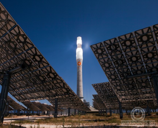 Солнечная электростанция Gemasolar на wikipoints.ru