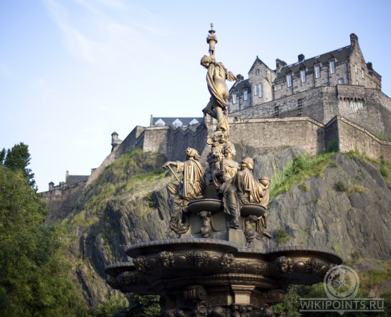 Эдинбургский замок на wikipoints.ru