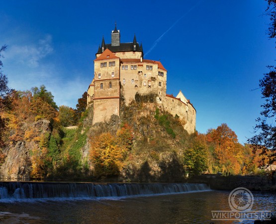 Замок Крибштайн на wikipoints.ru