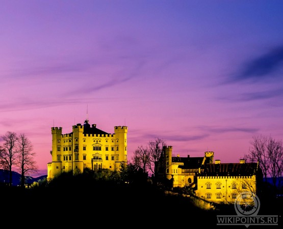 Замок Хоэншвангау на wikipoints.ru