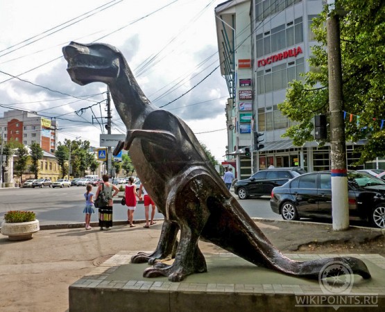 Тульский динозавр на wikipoints.ru