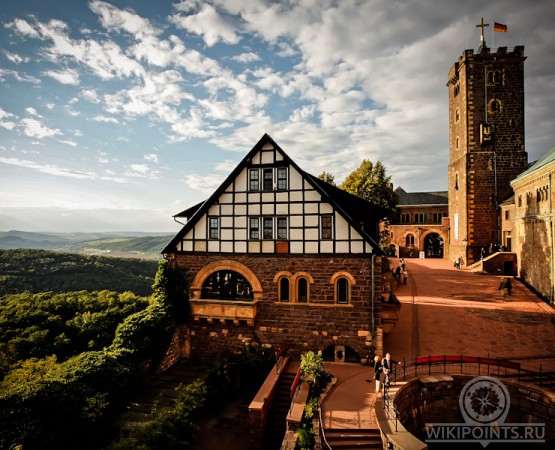 Замок Вартбург на wikipoints.ru