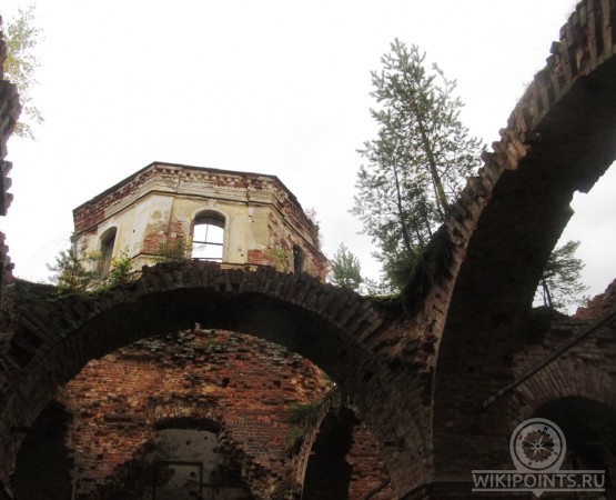 Разрушенная церковь на wikipoints.ru