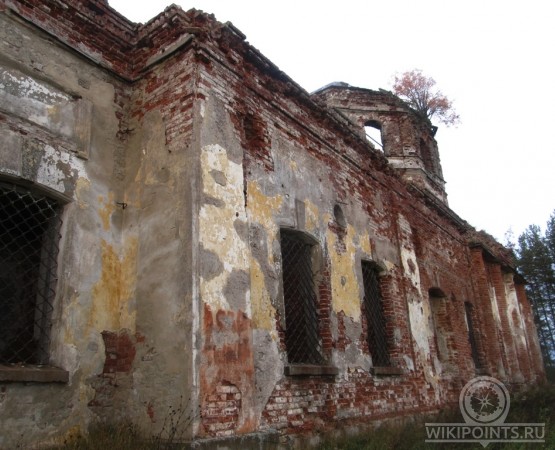 Разрушенная церковь на wikipoints.ru