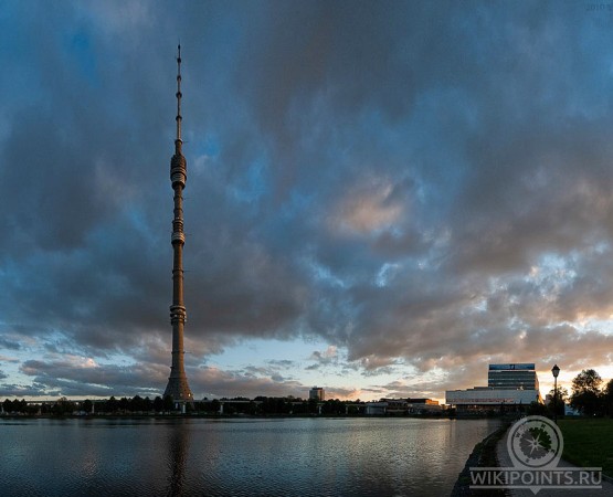 Останкинская телебашня на wikipoints.ru