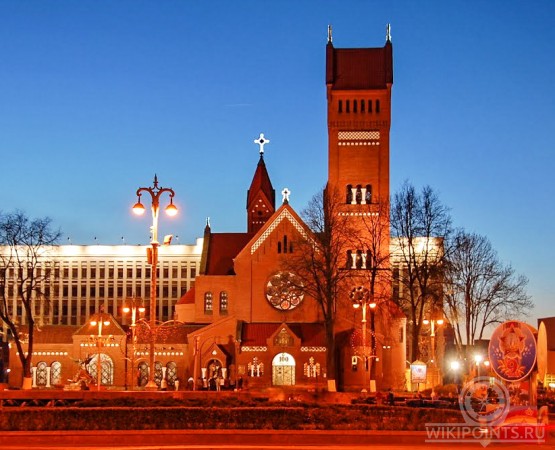 Костел Святого Симеона и Святой Елены на wikipoints.ru