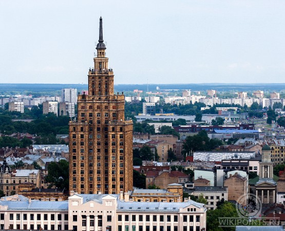 Академия наук Латвии на wikipoints.ru