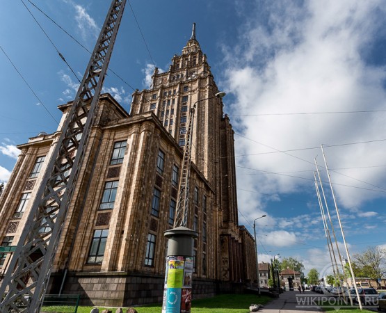 Академия наук Латвии на wikipoints.ru