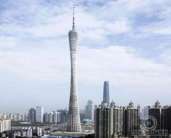 Телебашня Гуанчжоу на wikipoints.ru