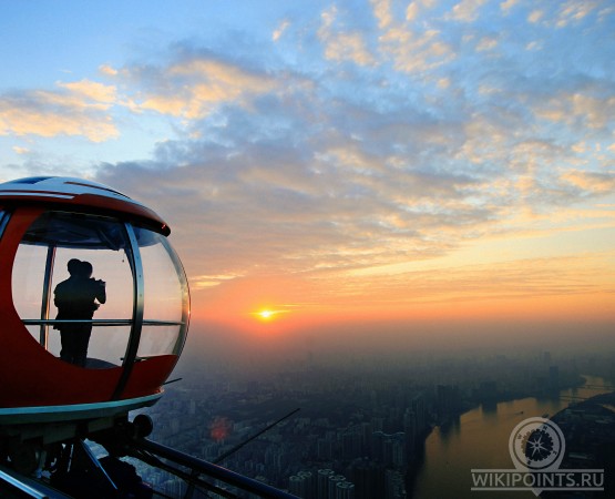 Телебашня Гуанчжоу на wikipoints.ru